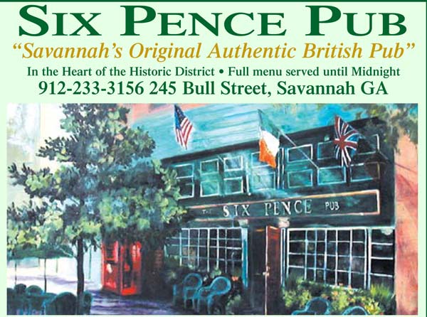 Six Pence Pub Advertisement